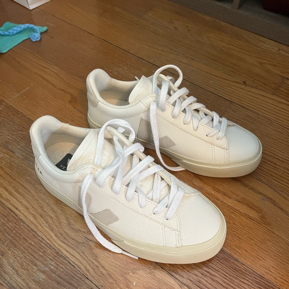 Veja Cream Sneakers